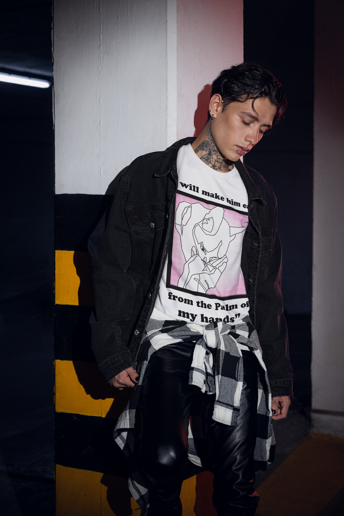 "Make Him Eat from the Palm of My Hands" Unisex Tee, Funny Gift, Casual Wear, Everyday T-Shirt, Unique Graphic Tee, Trendy Statement Shirt