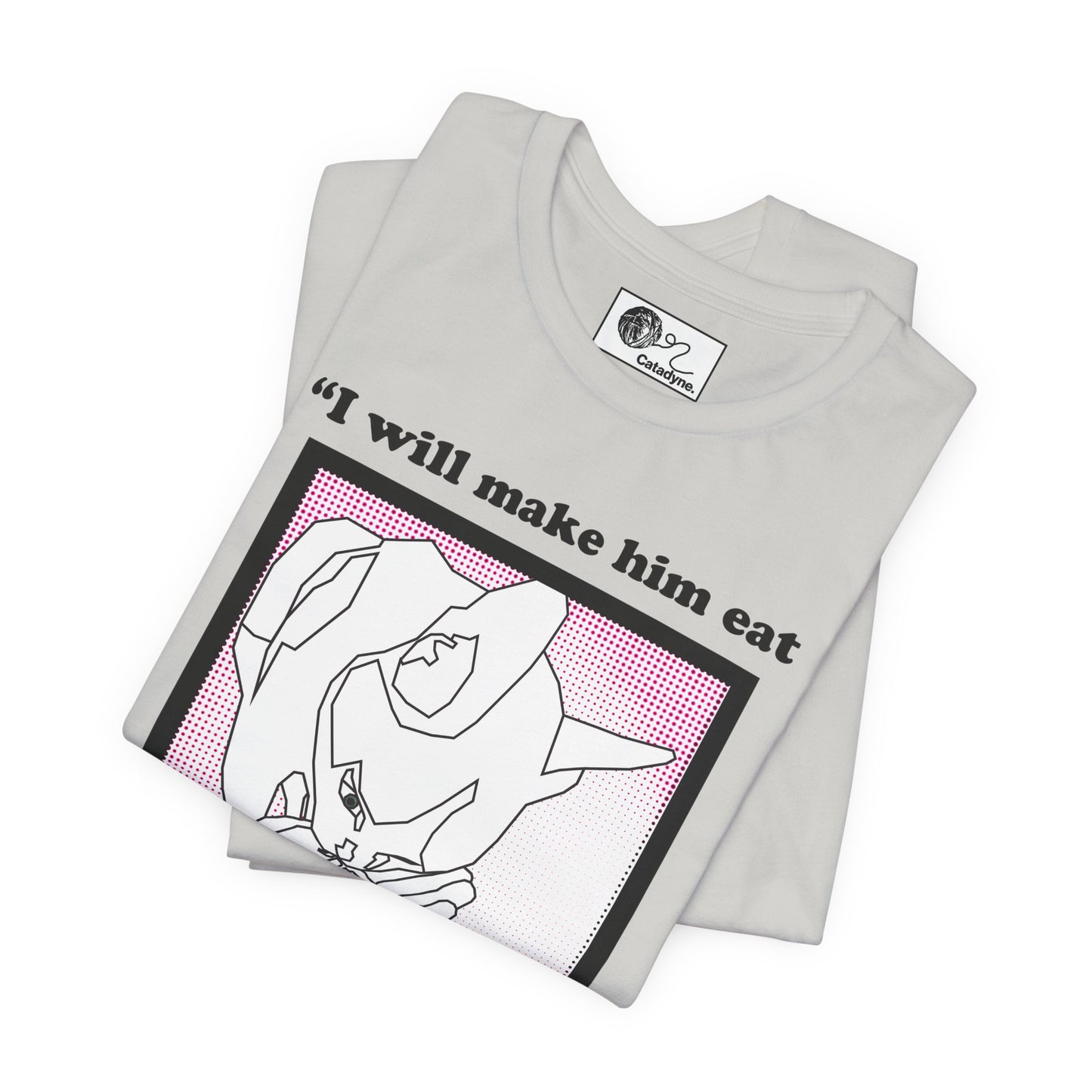 "Make Him Eat from the Palm of My Hands" Unisex Tee, Funny Gift, Casual Wear, Everyday T-Shirt, Unique Graphic Tee, Trendy Statement Shirt