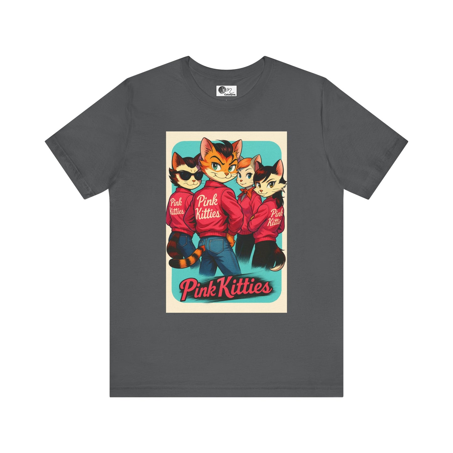 Pink Kitties Unisex Tee - Sleeky Cats Collection
