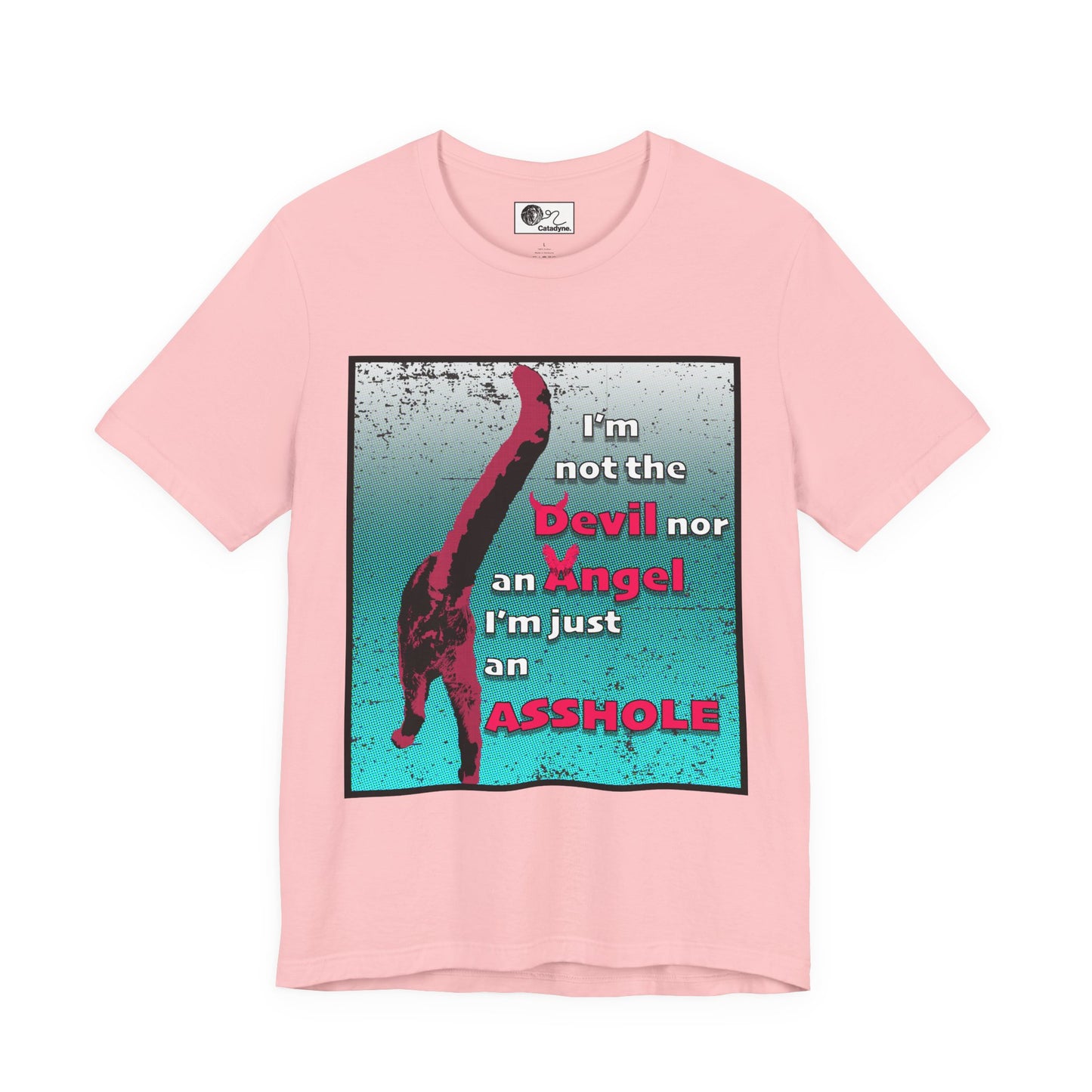 Short Sleeve Tee - Fallen Angel Collection - Angel or Devil Design