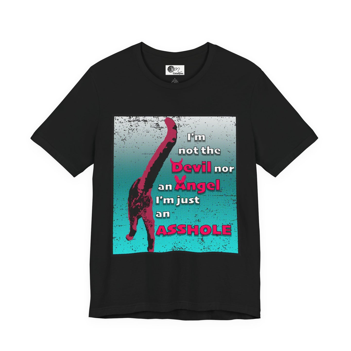 Short Sleeve Tee - Fallen Angel Collection - Angel or Devil Design