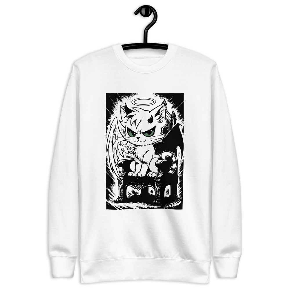 Unisex Premium Sweatshirt der Fallen Angel Collection