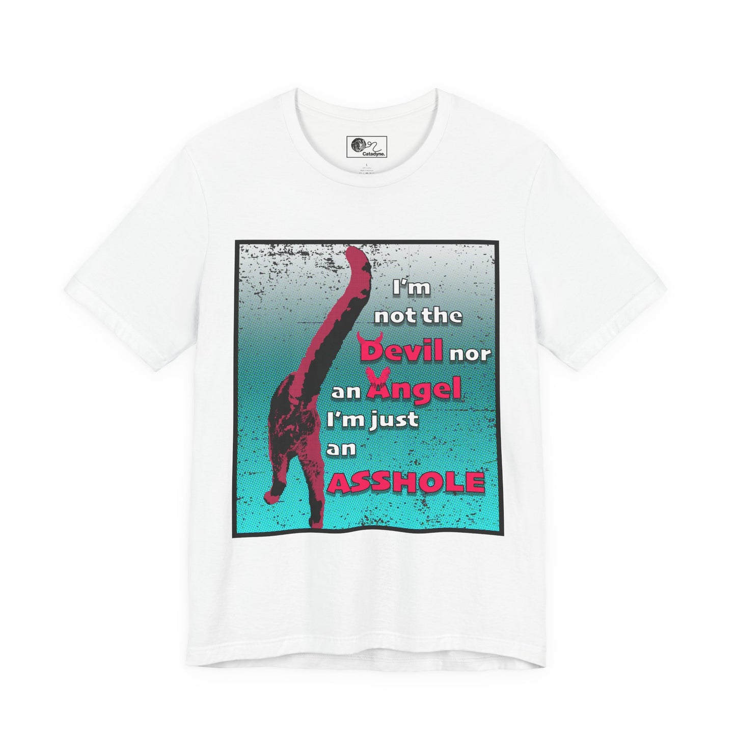 Short Sleeve Tee - Fallen Angel Collection - Angel or Devil Design