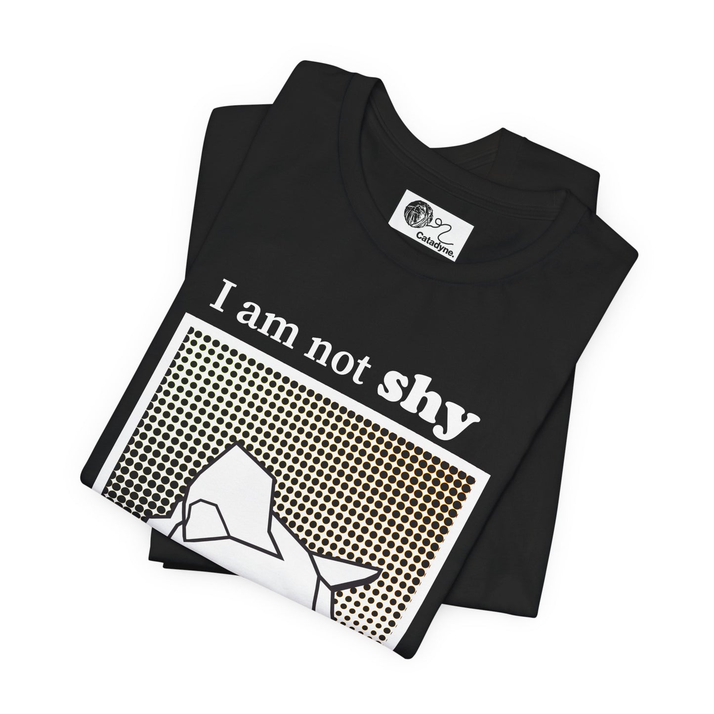 Cat T-Shirt I'm Not Shy I'm Socially Awkward Tee