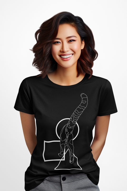 Cat Butt Minimalist T-Shirt, Funny Kitty Tee, Unisex Softstyle Shirt, Cat Lover Gift, Humorous Graphic Tee
