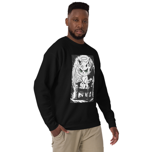 Unisex Premium Sweatshirt der Fallen Angel Collection